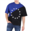 Etudes Mens Colorblock Europa Spirit T-Shirt, Size Small