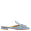 Giannico Daphne Crystal-embellished Woven Flat Sandals, Brand Size 35 (US Size 5)
