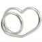Hermes Vertige Coeur Double Ring, Medium, Brand Size 52