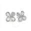 Judith Ripka Jardin Stud Earrings With Mother Of Pearl And Diamonds