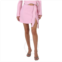 Mach & Mach Ladies Baby Pink Wool Mini Skirt, Brand Size 34 (US Size 2)