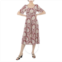Max Mara Scacco Cotton Poplin Color-block Midi Dress, Brand Size 34