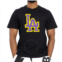 Mostly Heard Rarely Seen Mens LA Dodgers Print T-Shirt, Size X-Small