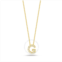 Roberto Coin 18K Yellow Gold 0.06Ct Diamond Tiny Treasures Letter G Necklace - 001634Aychxg