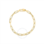 Roberto Coin 18K Yellow Gold Alternating Polished And Fluted Paperclip Link Bracelet - 5310168Aylb0