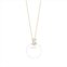 Roberto Coin Tiny Treasure 18K Yellow Gold Letter “S” Initial Necklace