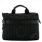 Ferragamo Salvatore Nylon SF Business Bag In Black