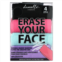 Erase Your Face Reusable Make-up Removing Cloths Assorted Colors 4 Cloths
