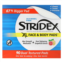Stridex XL Face & Body Pads Alcohol Free 90 Dual Textured Pads