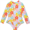Banana Boat Toddler Girls One-Piece Swimsuit - UPF 50+, Long Sleeve