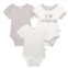 BLUEBERRY ORGANICS Infant Boys Cotton Baby Bodysuit Set - 3-Pack, Short Sleeve