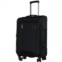 Brookstone 25” Wallis Spinner Suitcase - Softside, Expandable, Black