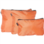 Brookstone Travel Packing Pouch Set - 3-Piece, Orange