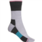 DR MOTION Color-Block Outdoor Compression Socks - Crew (For Women)