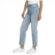 HIDDEN Clean Stretch Cropped Jeans - Straight Leg