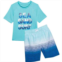 IXtreme Little Boys Sea and Surf Rash Guard and Trunks Set - Short Sleeve