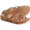 Korks Aster Open-Back Wedge Sandals - Leather (For Women)