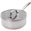 LEXI HOME Tri-ply Diamond Nonstick Sauce Pan with Lid - 2.7 qt.