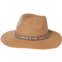 Lulla Tribal Wrap Paper Straw Fedora Hat (For Women)
