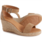 PASEART ESPADRILLES Made in Spain One-Band Wedge Sandals - Leather (For Women)
