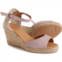 PASEART ESPADRILLES Made in Spain One Band Wedge Sandals - Suede (For Women)