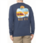 Reel Life Sunset Waves Graphic T-Shirt - Long Sleeve