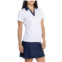 Stella Parker Side-Ruched Shirt - UPF 50, Short Sleeve