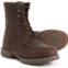 Tony Lama 8” Lacer Moc Toe Work Boots - Steel Safety Toe, Waterproof, Leather, Wide Width (For Men)