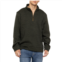 True Grit Stitched Pullover Sweater - Zip Neck