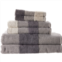 VAURNA Mingle Check Jacquard Towel Set - 6-Piece, Charcoal
