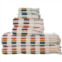 VAURNA Shaggy Ribbed Bath Towel Set - 600 gsm, 6-Piece, Multi