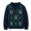 Janie and Jack Argyle Polo Sweater