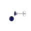 Sonatina 14K White Gold & Sapphire Stud Earrings