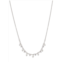 Adriana Orsini White Rhodium Plated, Faux Pearls & Cubic Zirconia Necklace