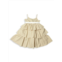 Joe-Ella Little Girls Millie Dot-Print Tiered Dress