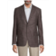 JB Britches Tailored Fit Textured Wool Blend Sportcoat