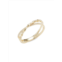 Effy 14K Yellow Gold & 0.17 TCW Diamond Crossover Ring