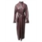 Nanushka Rosana Vegan Leather Maxi Dress In Burgundy Polyester