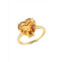 Effy 14K Yellow Gold, Diamond & Citrine Heart Ring