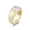 SPHERA MILANO 14K Goldplated Sterling Silver & Cubic Zirconia Dome Ring