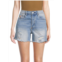 Driftwood Goldie High Rise Embroidered Denim Shorts