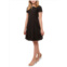 Un Deux Trois Girls Piped Fit & Flare Mini Dress