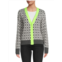 Lisa Todd Wool & Cashmere Colorblock Sweater