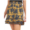 Daniel Rainn Clarissa Print Ruffle Mini Skirt