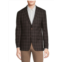 Tallia Plaid Wool Blend Blazer