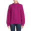 Naadam Cable Knit Merino Wool Blend Sweater