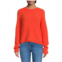 Velvet Wool Blend Crewneck Sweater
