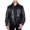 Missani Le Collezioni Lambskin Leather Bib Jacket