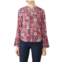 Shoshanna Contessa Floral Tie Blouse