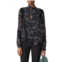 Fame and Partners Carrera Floral Tie Neck Top